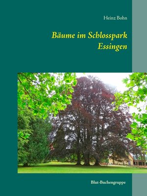 cover image of Bäume im Schlosspark Essingen